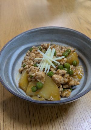 じゃがいものそぼろ煮-レシピのメイン写真