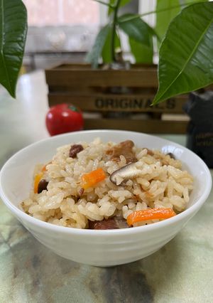 焼き鳥缶で炊き込みご飯-レシピのメイン写真