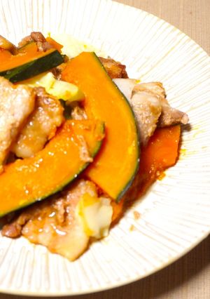 かぼちゃと豚肉のホッコリ重ね煮-レシピのメイン写真