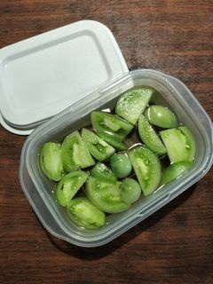 青トマトの甘酢漬け-レシピのメイン写真