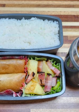 高校生男子お弁当24年11月21日-レシピのメイン写真