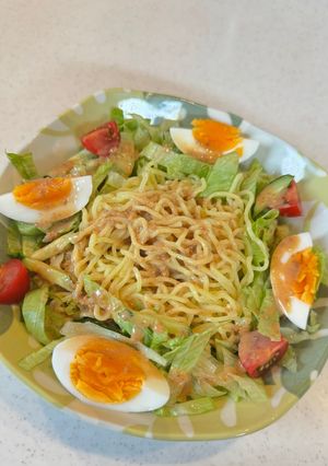 ピリ辛ラーメンサラダ-レシピのメイン写真