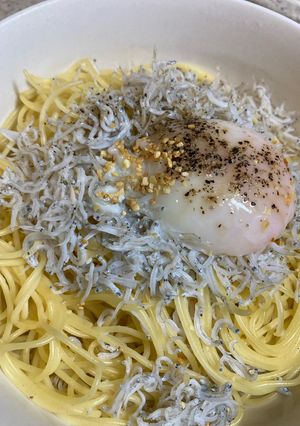 素材を頂くしらすパスタ-レシピのメイン写真