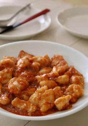 やわらか♪鶏むね肉のチリソース-レシピのメイン写真