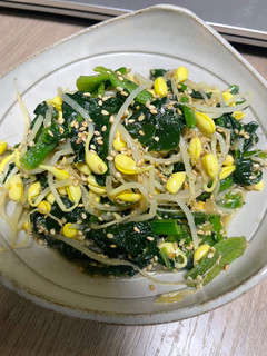 豆もやしとほうれん草のナムル-レシピのメイン写真