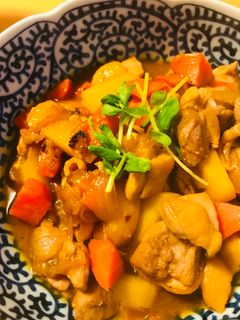 鶏ジャガ●鶏肉の肉じゃが風炒め-レシピのメイン写真