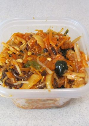 【減塩】惣菜ナムルを嵩まし&味調整-レシピのメイン写真