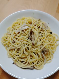 松茸の味お吸い物できのこたっぷりパスタ-レシピのメイン写真