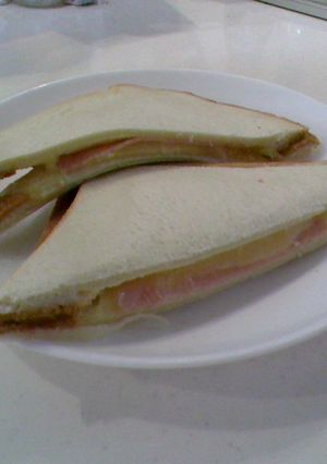 カリッとうまうま！寒い冬にホットサンド！-レシピのメイン写真