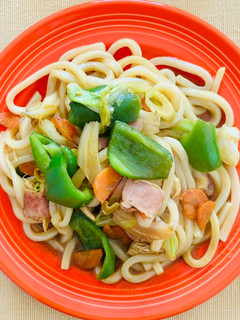 カレー焼きうどん-レシピのメイン写真