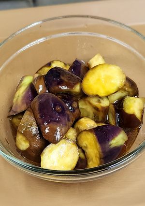 レンチンだけで！ピリ辛ナスの南蛮漬け-レシピのメイン写真