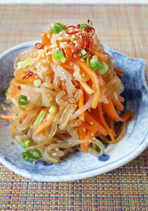 ダイエットに！しらたきと人参の中華サラダ-レシピのメイン写真