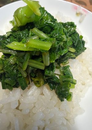 大根間引き菜茹でるだけ-レシピのメイン写真