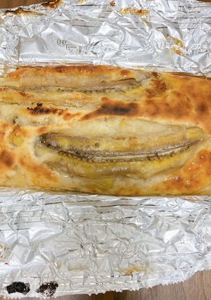 材料4つバナナの甘さを味わうバナナケーキ-レシピのメイン写真
