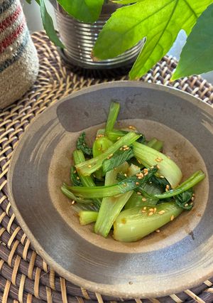 おかんレシピ𓀤𓀣青梗菜のおひたし-レシピのメイン写真