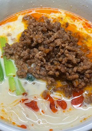 坦々麺風そうめん-レシピのメイン写真