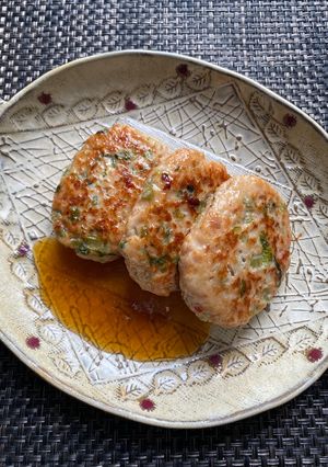 大根の葉入りの鶏つくね-レシピのメイン写真