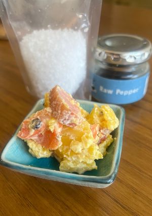 おいしい食材調味料で美味なポテトサラダ-レシピのメイン写真