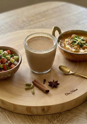 カレーのデザートに牛乳だけでチャイゼリー-レシピのメイン写真