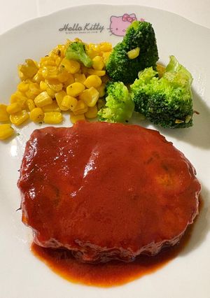 包丁不要！ヘルシー！豆腐ハンバーグ-レシピのメイン写真