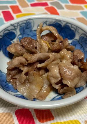超簡単☆豚肉の生姜みりん焼き♪♪-レシピのメイン写真