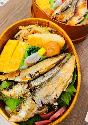 うるめいわしとコロッケ弁当-レシピのメイン写真
