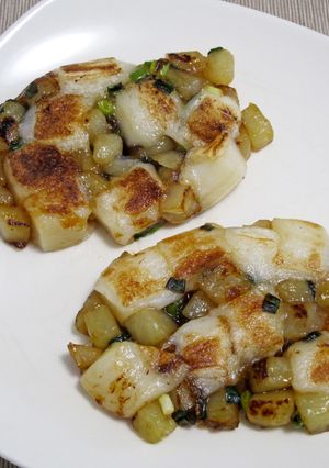 大根と餅の中華焼き-レシピのメイン写真