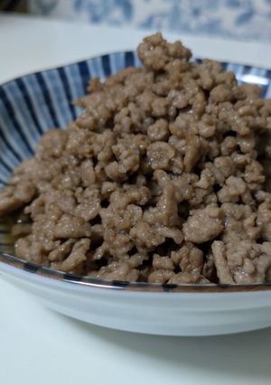 簡単10分！肉そぼろ-レシピのメイン写真