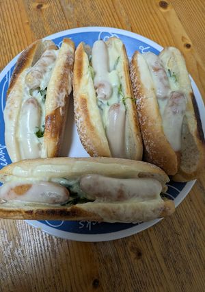 ソフトフランスパンホットドッグ-レシピのメイン写真