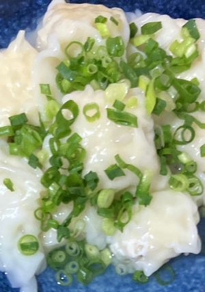 鶏ももひき肉とはんぺんのわんたん-レシピのメイン写真