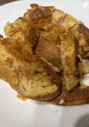 タンパク質が26グラム取れるフレンチトースト-レシピのメイン写真