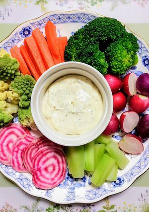 簡単！Xmasメニュー！野菜のディップ-レシピのメイン写真