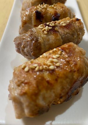 絶品！ごぼうの肉巻き-レシピのメイン写真