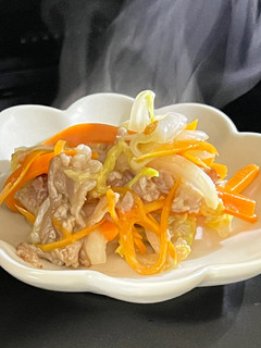 白菜と豚コマのオイスター炒-レシピのメイン写真