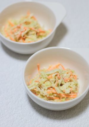 絶品！キャベツとにんじんの簡単コールスローサラダ-レシピのメイン写真