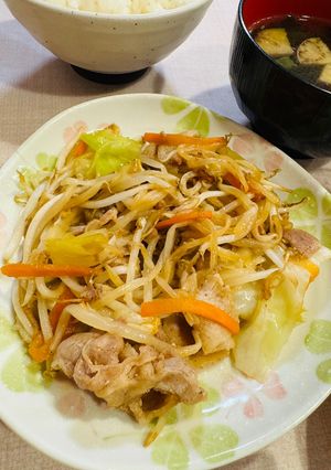 超簡単!早い!旨い!豚バラと野菜の炒め物-レシピのメイン写真