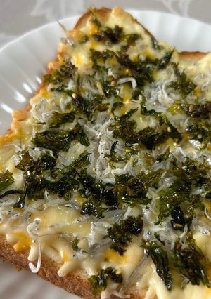 シラスとチーズの朝トースト-レシピのメイン写真