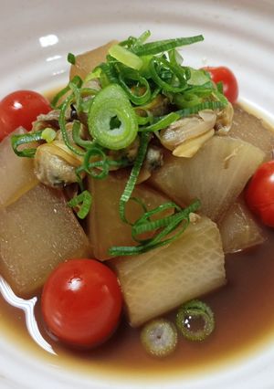 あさりと大根のしょうゆ煮-レシピのメイン写真