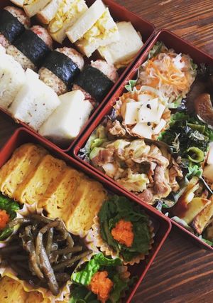 2018年♡作り置きでお花見弁当(^^)-レシピのメイン写真