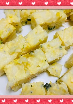 ★手掴み★レンチン栄養満点★離乳食後期〜-レシピのメイン写真