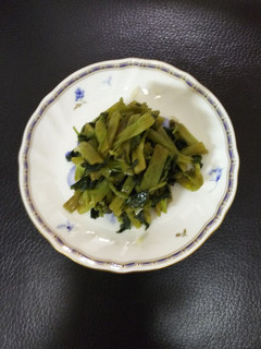 簡単・花ワサビ菜の三盃酢漬け-レシピのメイン写真