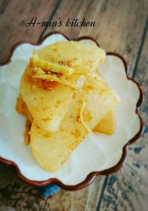 簡単!かぶとゴマのしょうが焼き-レシピのメイン写真