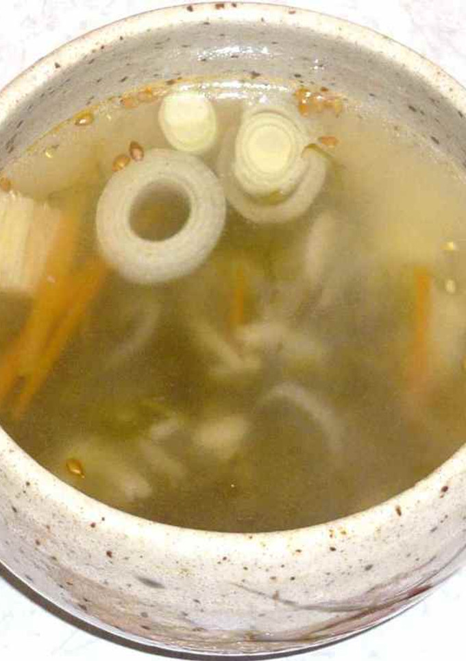 めかぶのとろとろ中華スープ-レシピのメイン写真