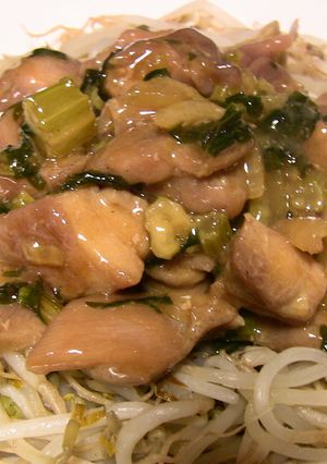 +☆+セロリ大好き♡中華炒め+☆+-レシピのメイン写真