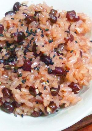 簡単☆炊飯器でお赤飯-レシピのメイン写真