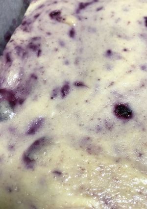 ブルーベリージャムで作るチーズケーキ-レシピのメイン写真