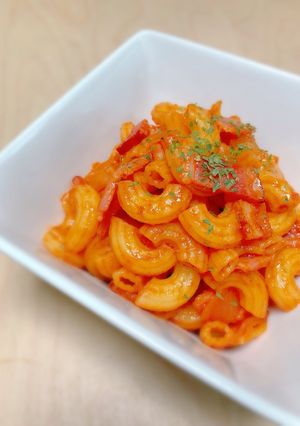 子供が夢中！コクうまマカロニナポリタン♡-レシピのメイン写真