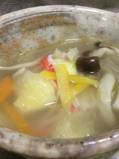 日向夏のあったかスープ-レシピのメイン写真