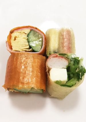 ベジートでカラフルなお花見おつまみ-レシピのメイン写真