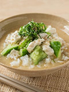 きゅうりと豆腐の冷や汁ご飯-レシピのメイン写真